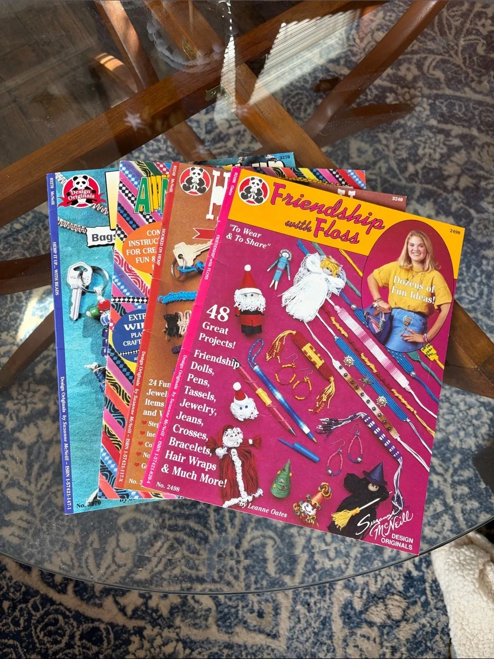Designers Originals Kids Craft Book Set - Pink, Teal, Orange, Blue